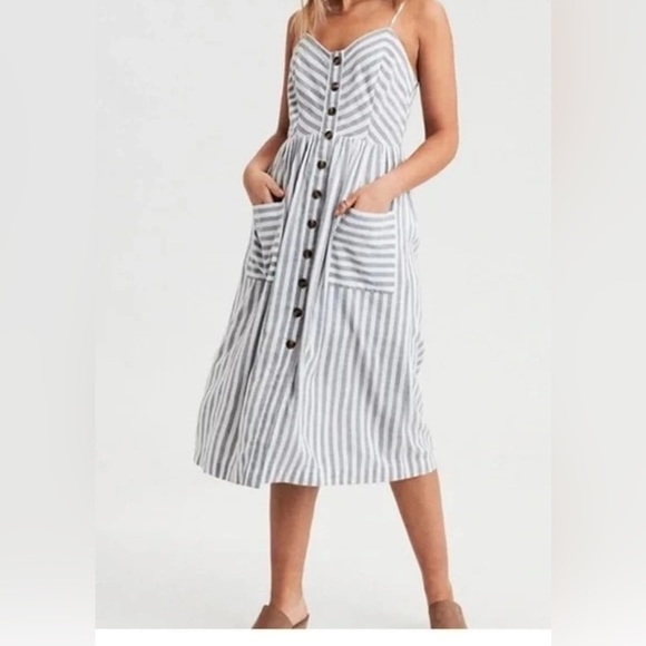 American Eagle Outfitters Dresses & Skirts - ❌❌SOLDAmerican Eagle striped dress size medium